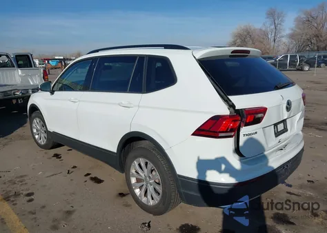 2019 Volkswagen Tiguan 2.0T S from USA, damaged, VIN 3VV0B7AX0KM026596